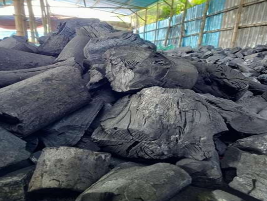 charcoal fire